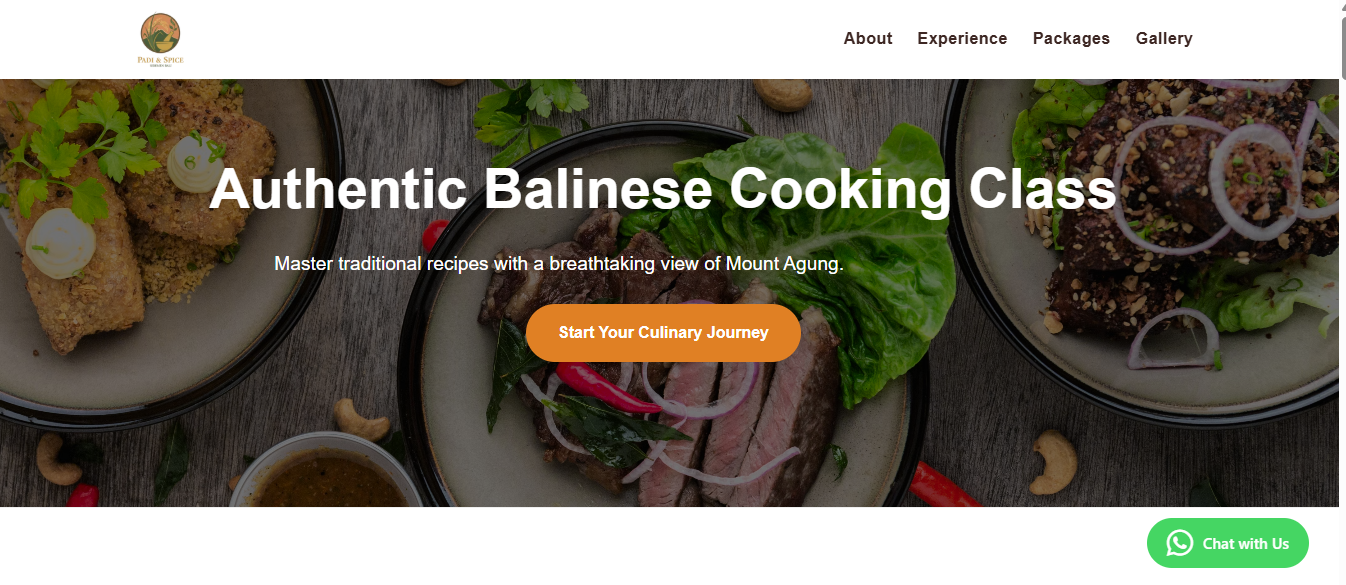 Portfolio website Bali Nusa Media
